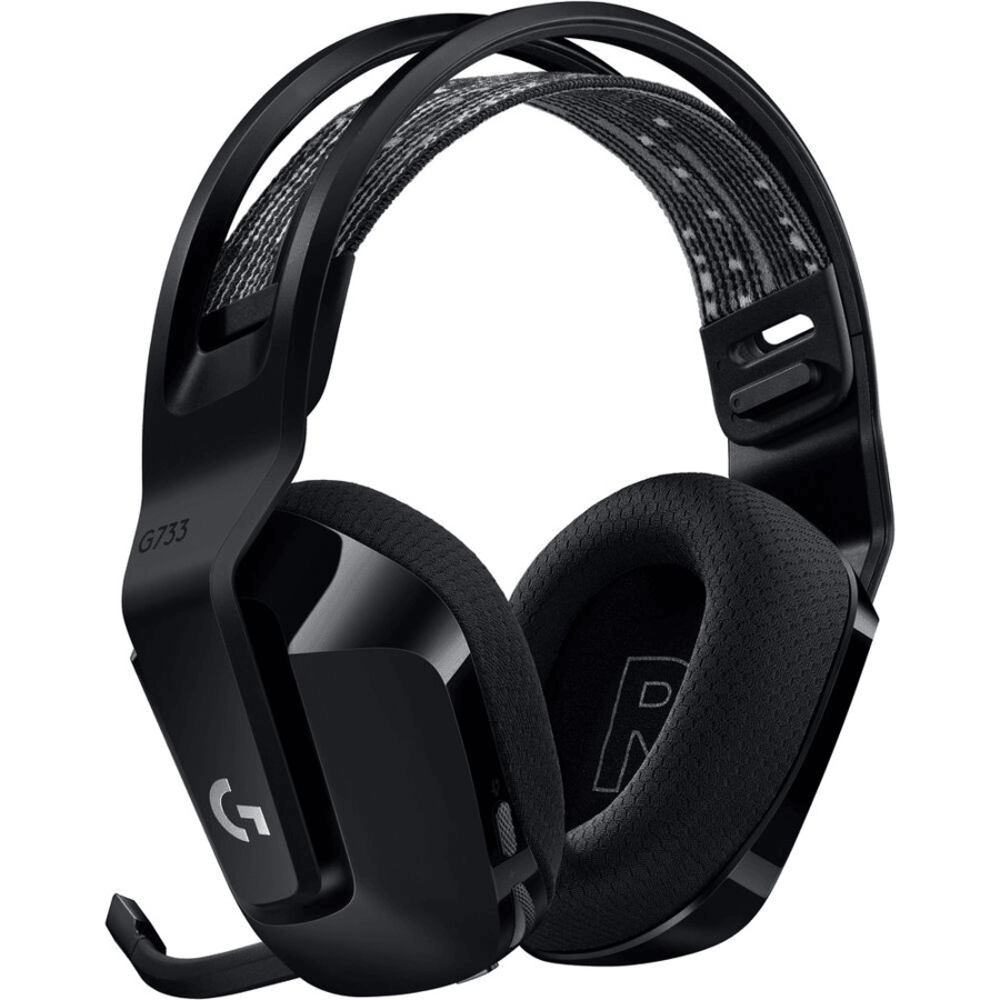 Logitech G G733 Lightspeed Wireless RGB Gaming Headset Headphones Black