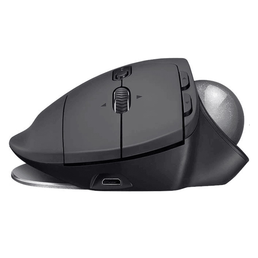 Buy Logitech MX Ergo Wireless Trackball Mouse Ergonomic - Everyday ...