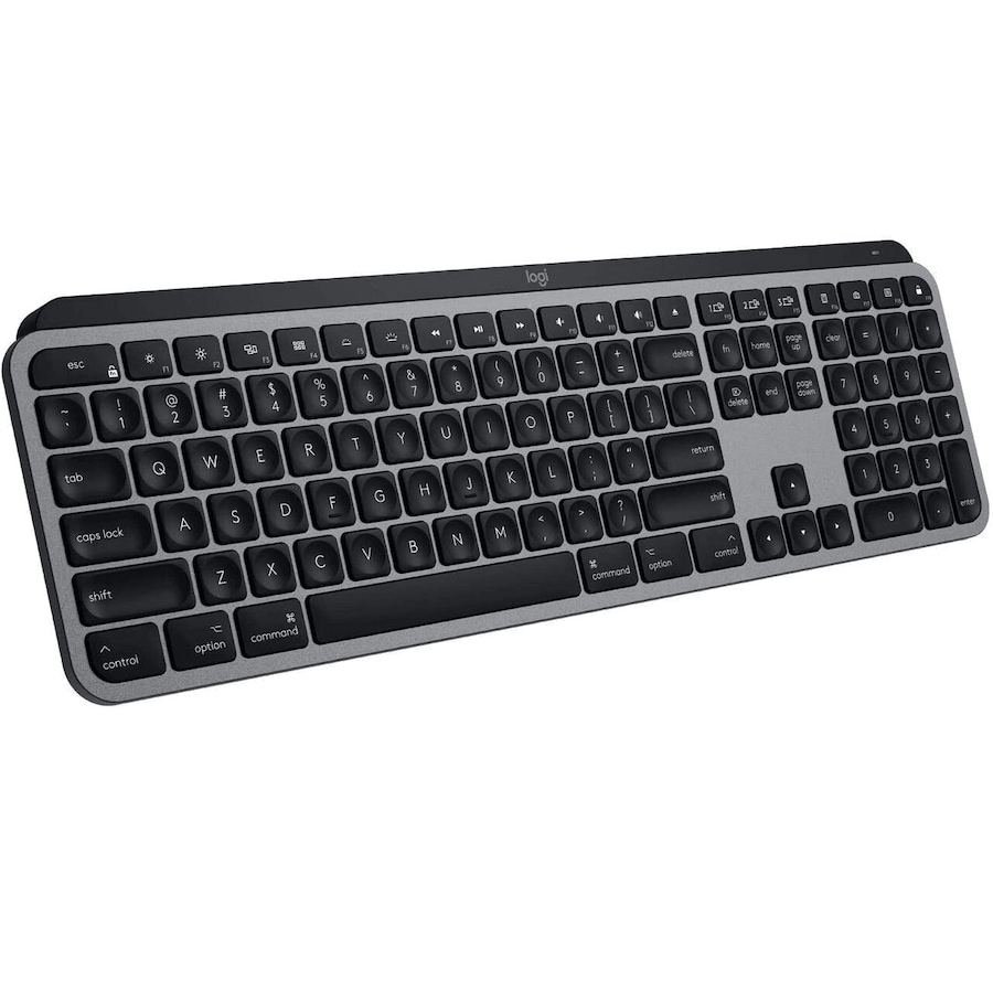 Logitech MX Keys Wireless Illuminated Keyboard Advanced For Mac Space Grey