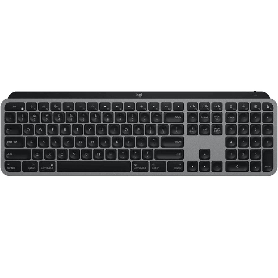 Logitech MX Keys Wireless Illuminated Keyboard Advanced For Mac Space Grey