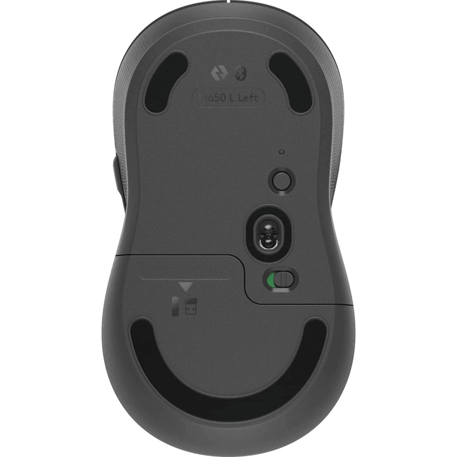Buy Logitech Signature M650 Large Left Handed Wireless Mouse Ergonomic ...