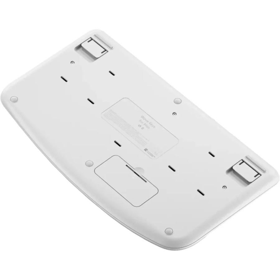 Logitech Wave Keys for Mac Ergonomic Wireless Keyboard Off-White