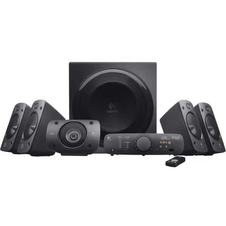 Logitech Z906 5.1 Surround Sound Speaker System DTS Dolby THX