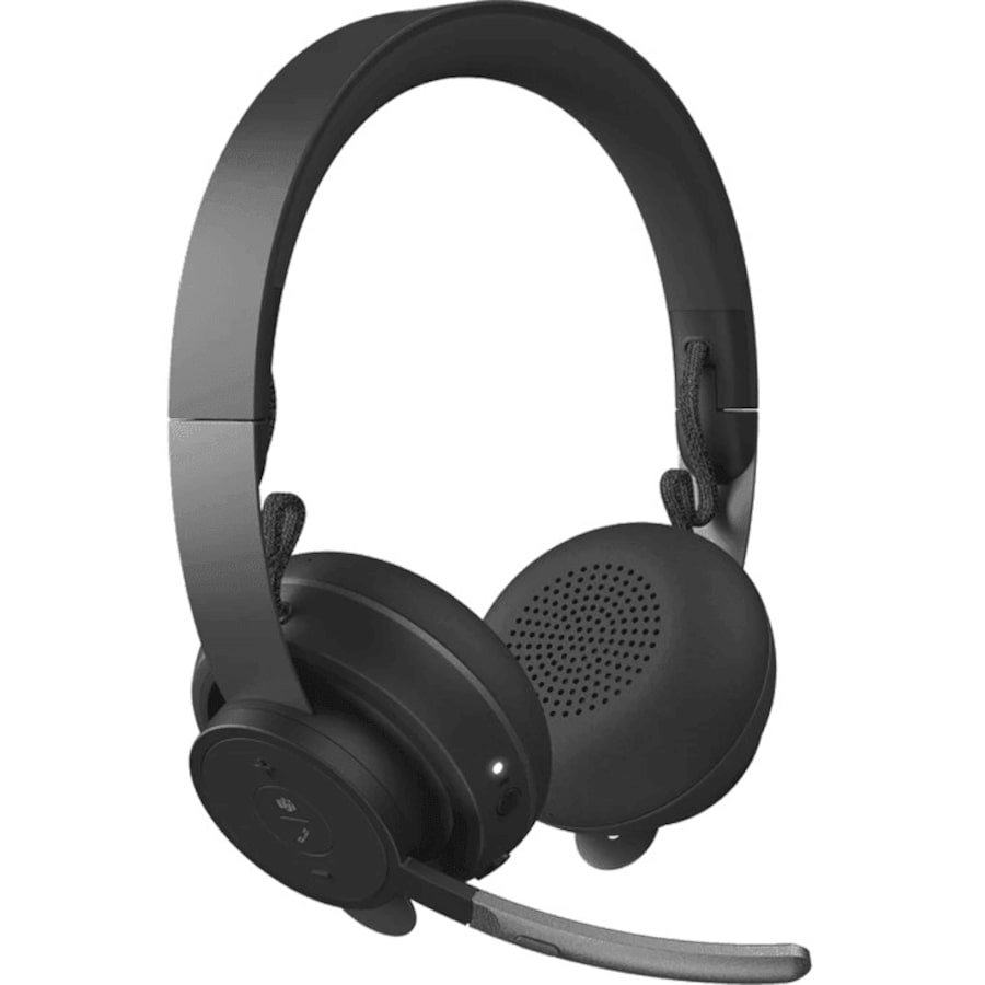 Logitech Zone Wireless Bluetooth Microphone Office Headset Black Teams Certified
