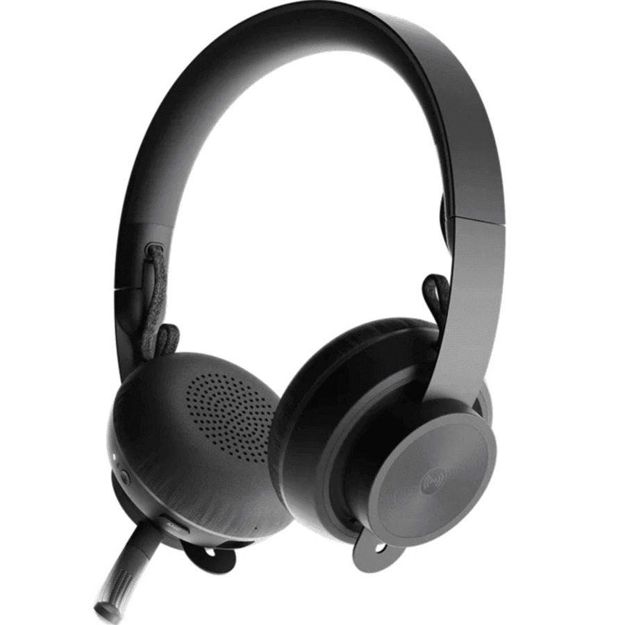 Logitech Zone Wireless Bluetooth Microphone Office Headset Black Teams Certified