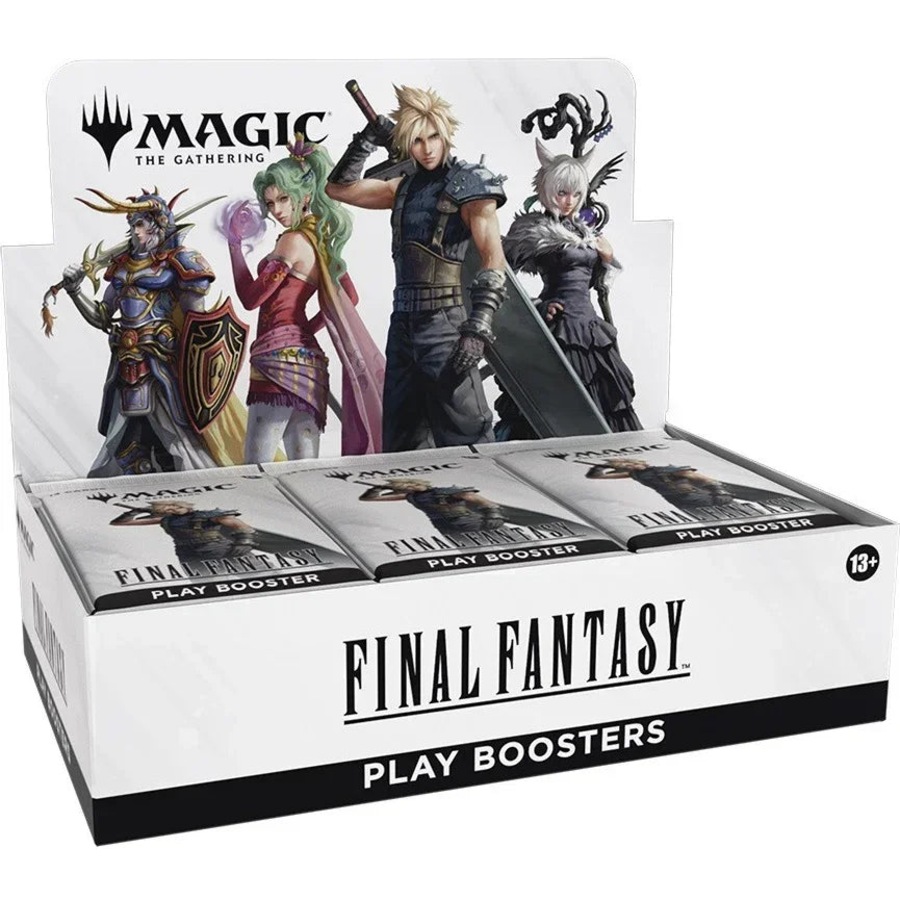 Magic the Gathering Final Fantasy Play Boosters Box Display 30 Pack Trading Cards