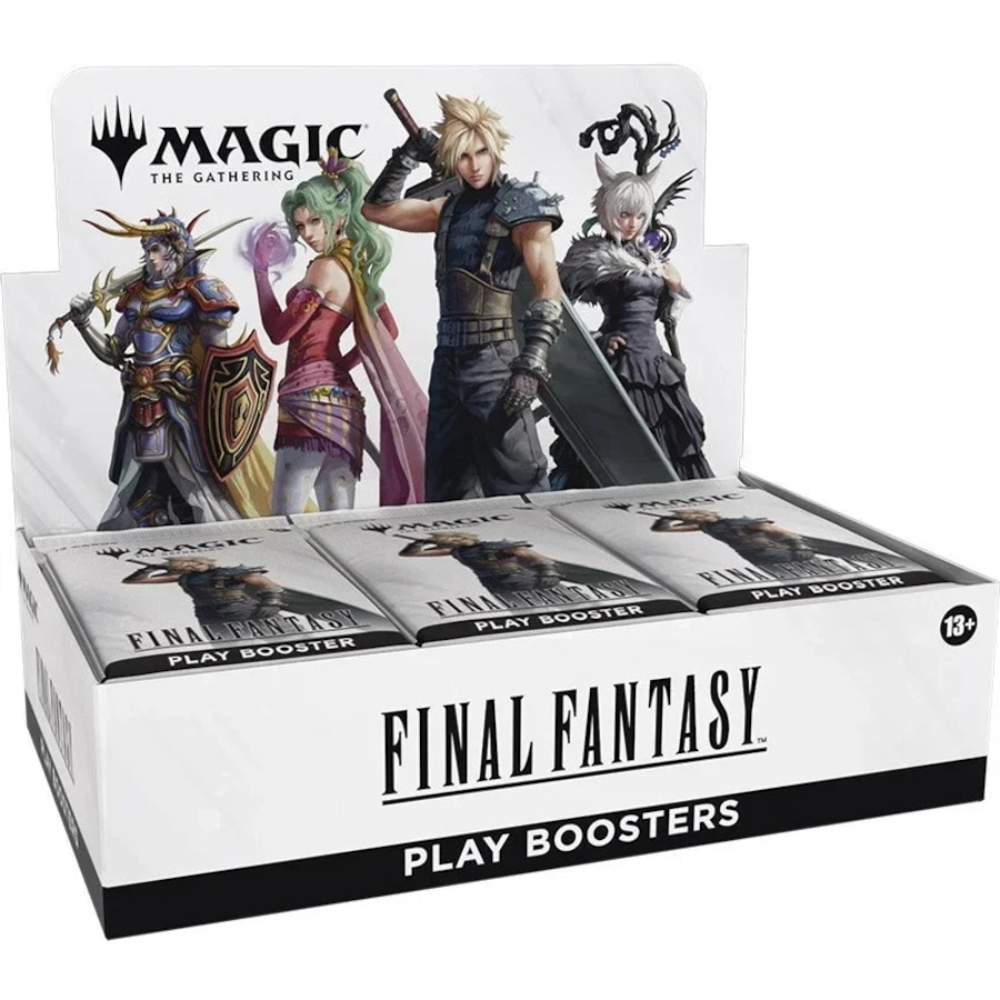 Magic the Gathering Final Fantasy Play Boosters Box Display 30 Pack Trading Cards