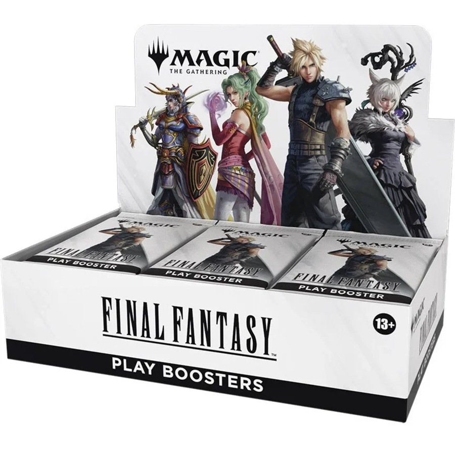 Magic the Gathering Final Fantasy Play Boosters Box Display 30 Pack Trading Cards