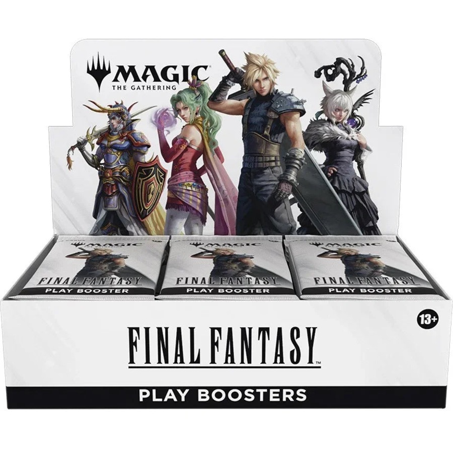 Magic the Gathering Final Fantasy Play Boosters Box Display 30 Pack Trading Cards