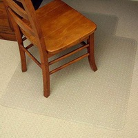 Marbig Chairmat Pvc Keyhole Low Pile Carpet 1140 X 1340Mm