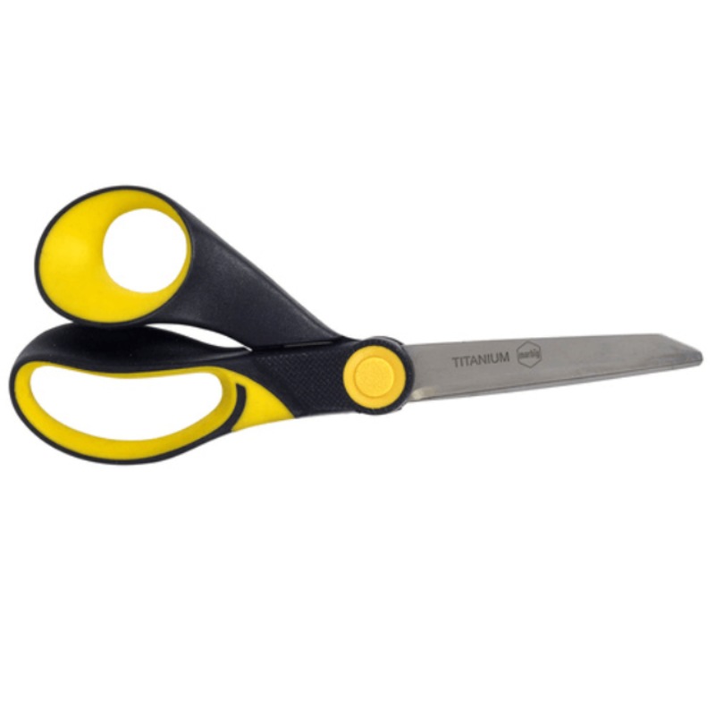 Buy Marbig Titanium Edge Premium Scissors 190mm 19cm MyDeal