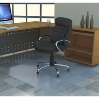 Marbig Tuffmat Chairmat Polycarbonate Hard Floor 900 X 1200Mm Clear