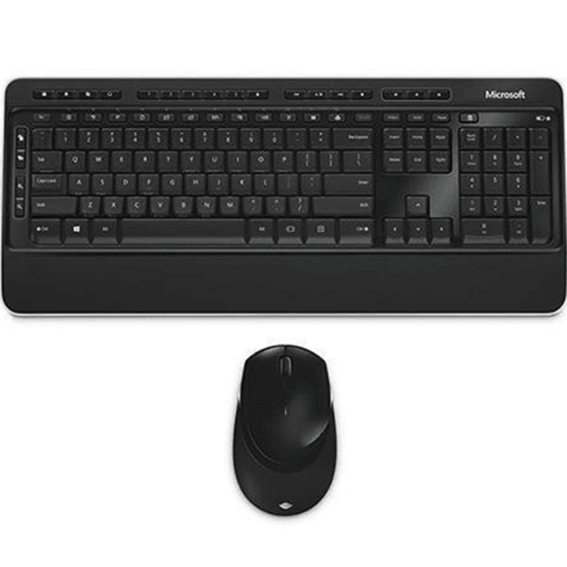 Buy Microsoft 3050 Wireless Desktop Keyboard And Mouse Set Combo Black