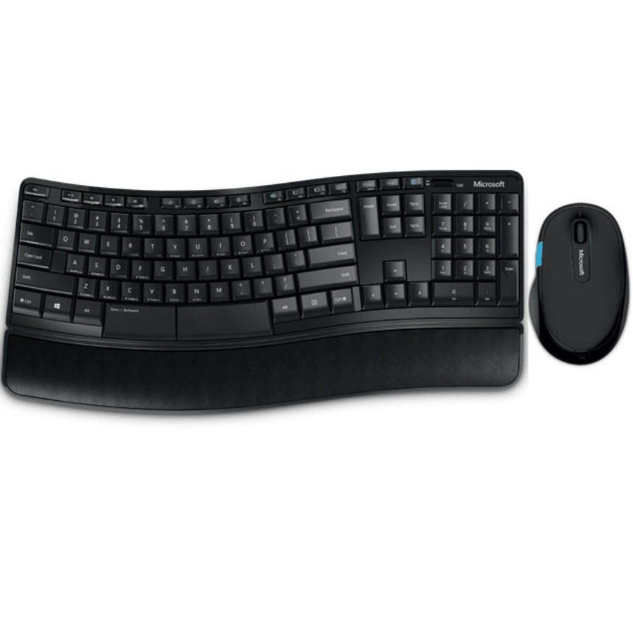 Microsoft Sculpt Comfort Ergonomic Bluetooth Keyboard Mouse Wireless Bundle Combo Set