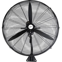 Nero Industrial Pedestal Fan Wall Mount Oscillating Warehouse Factory