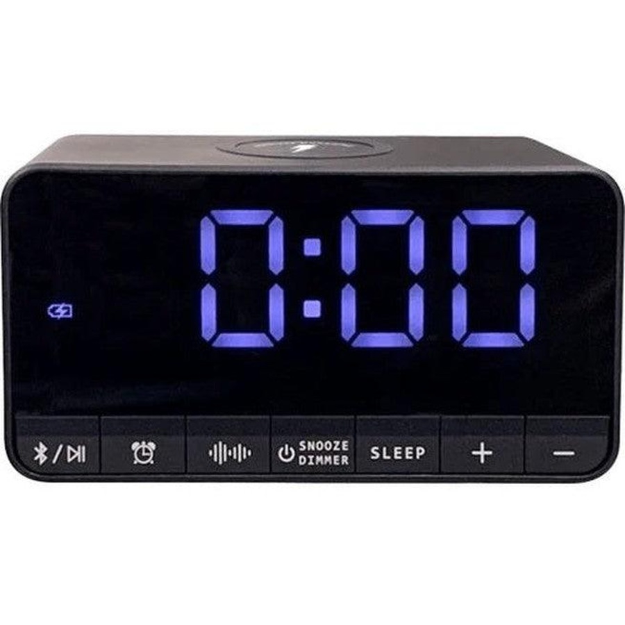 Nero V3 Pro Alarm Wireless Phone Charging Bluetooth Speaker Clock Digital Bedside