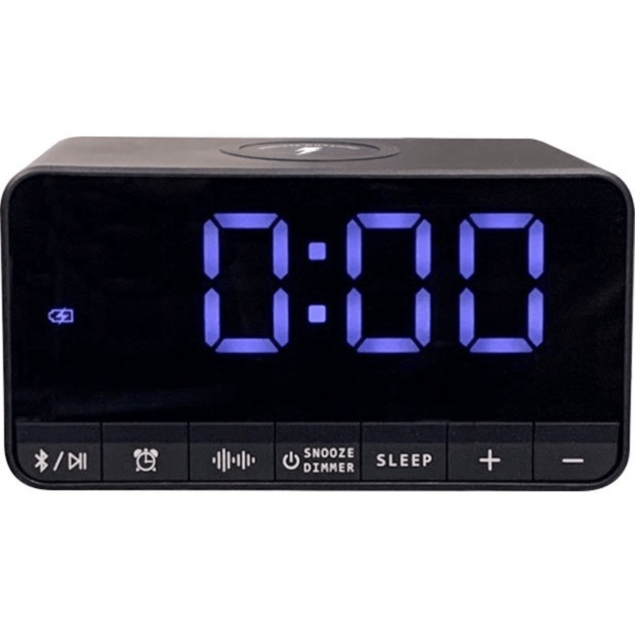 Nero V3 Pro Alarm Wireless Phone Charging Bluetooth Speaker Clock Digital Bedside