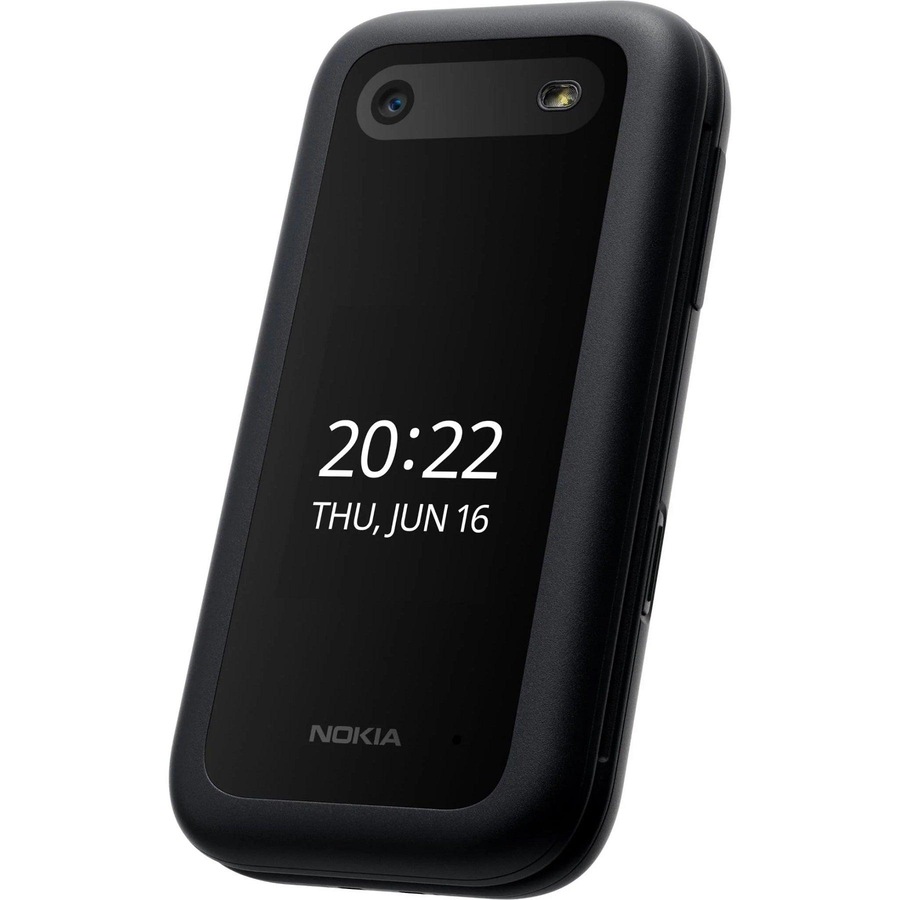 Nokia 2660 Flip Mobile Phone 128MB 2.8" 4G Unlocked Dual Sim Black