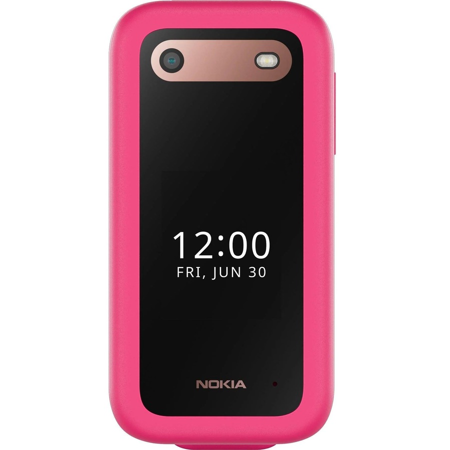 Nokia 2660 Flip Mobile Phone 128MB 2.8" 4G Unlocked Dual Sim Pink