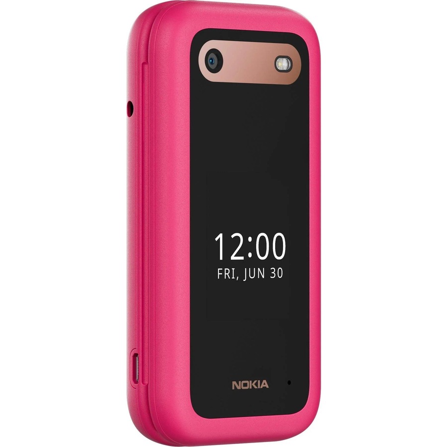 Nokia 2660 Flip Mobile Phone 128MB 2.8" 4G Unlocked Dual Sim Pink