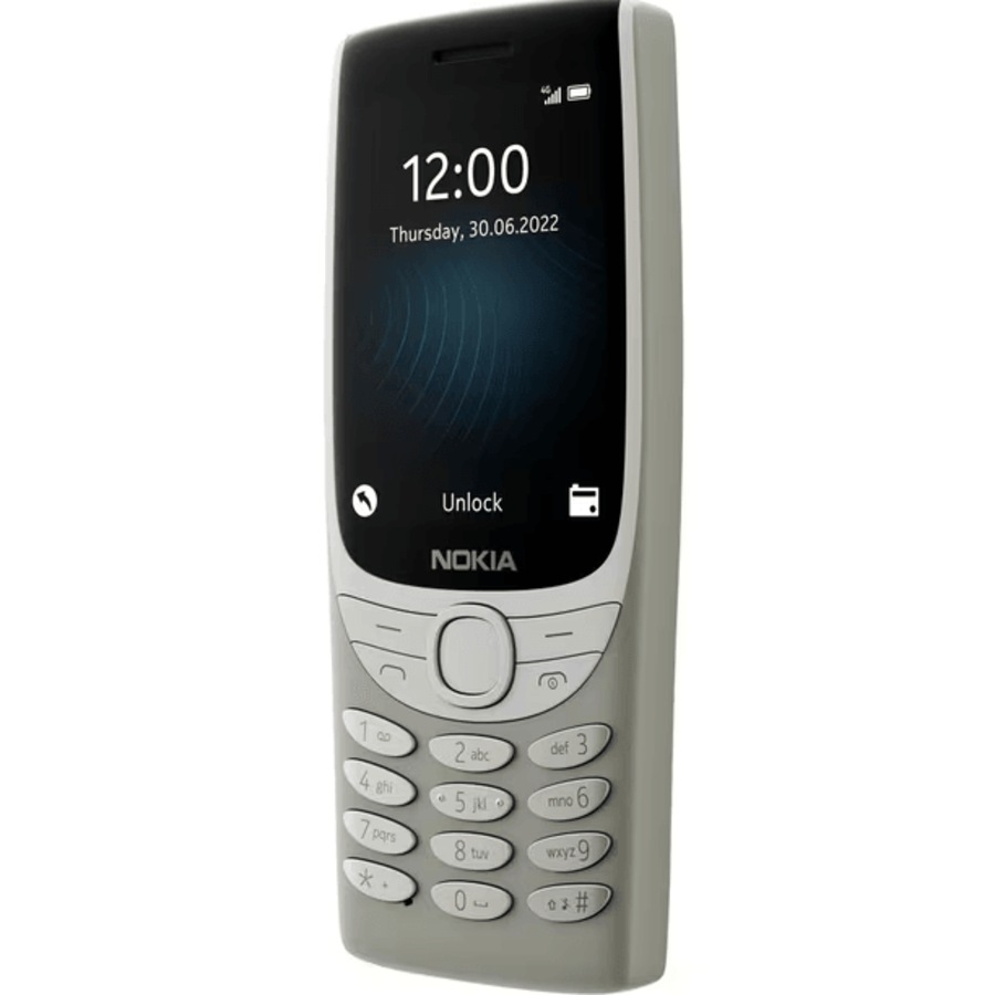 Nokia 8210 Unlocked 4G Mobile Phone Sand Dual Sim 2.8" 128MB/48MB