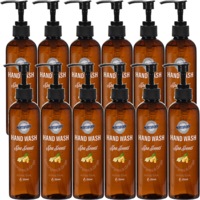 Northfork Liquid Hand Wash Antibacterial Lemongrass Ginger 250ml Bottle Australian Scents Box 12