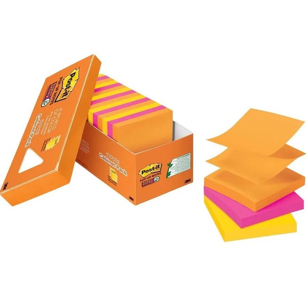 Buy Post-It Super Sticky Notes Pop-Up Rio De Janeiro 76x76mm Cabinet ...