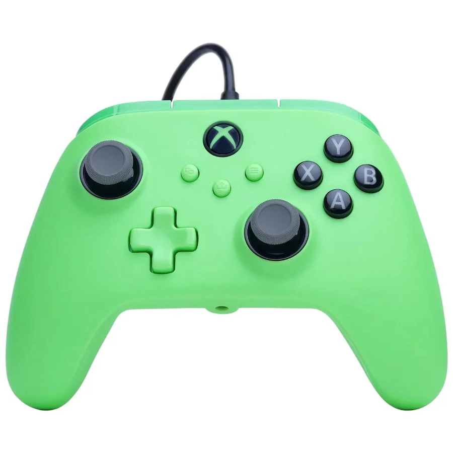 PowerA Advantage Plus Wired Controller for Xbox Series X-S with Hall Effect Modules Green Meadow
