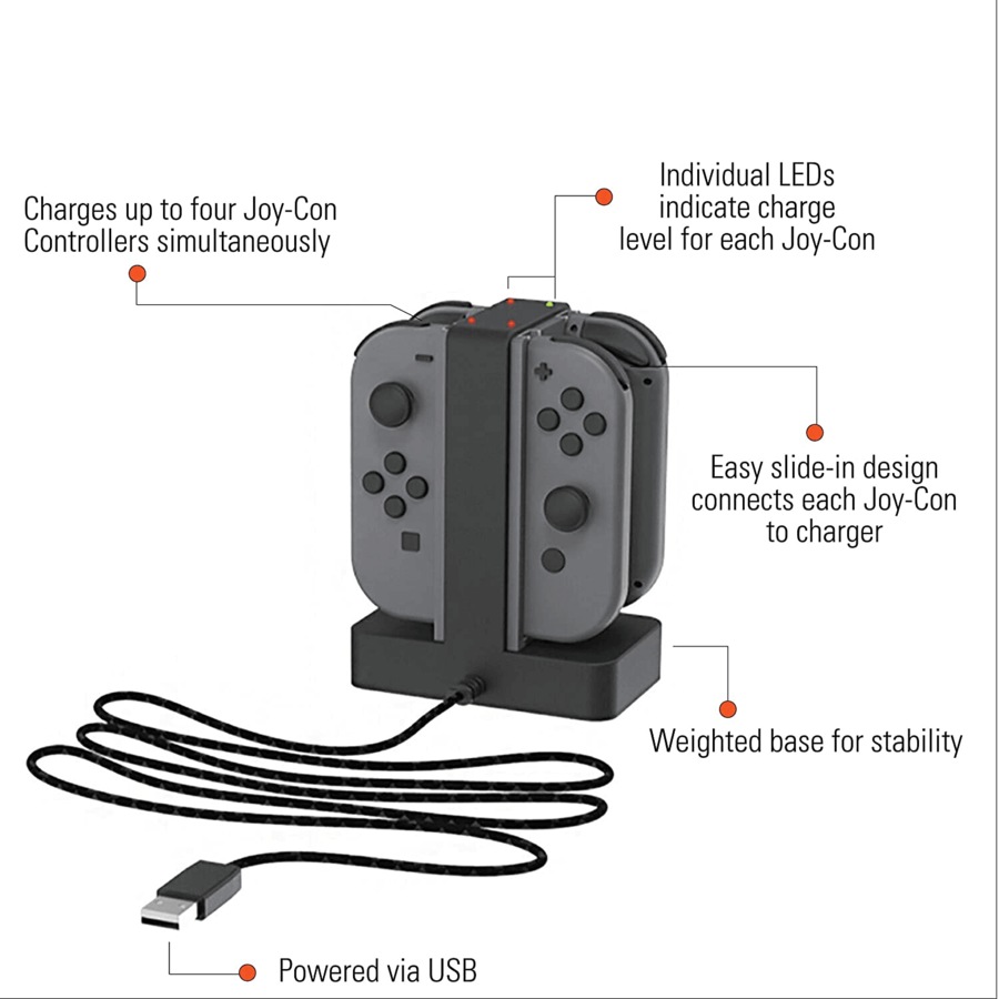 PowerA Joy-Con Charging Station for Nintendo Switch