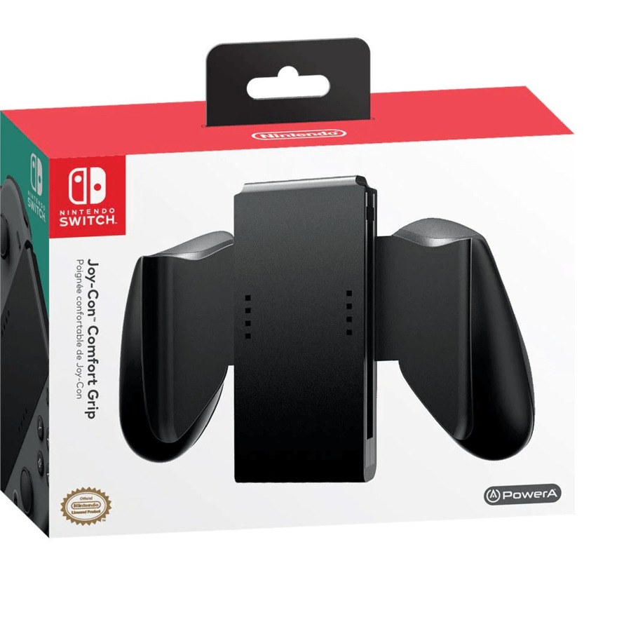PowerA Joy-Con Comfort Grip for Nintendo Switch Black