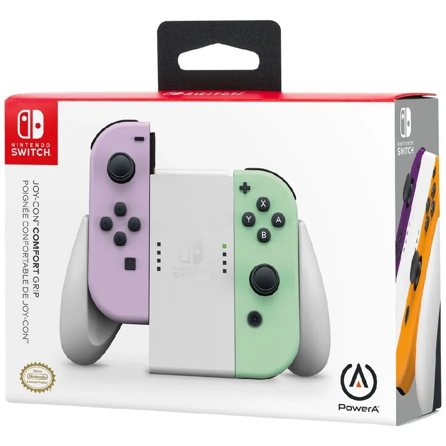 PowerA Joy-Con Comfort Grip for Nintendo Switch White
