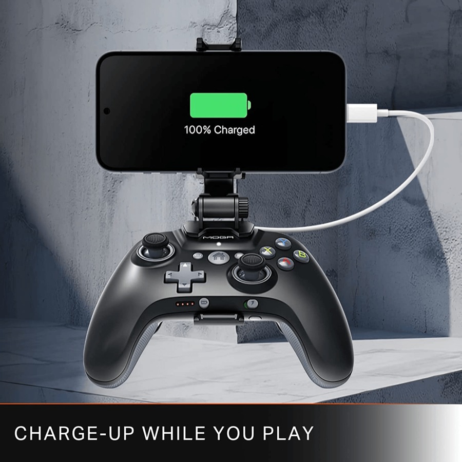PowerA MOGA Mobile Gaming XP5-i Plus iOS TV Bluetooth Controller Mobile iPhone/Ipad /Apple & Cloud