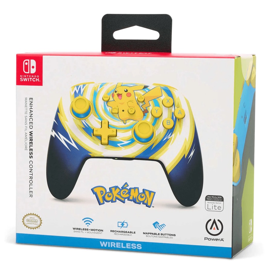 Buy PowerA Wireless Controller for Nintendo Switch Pokemon Pikachu ...