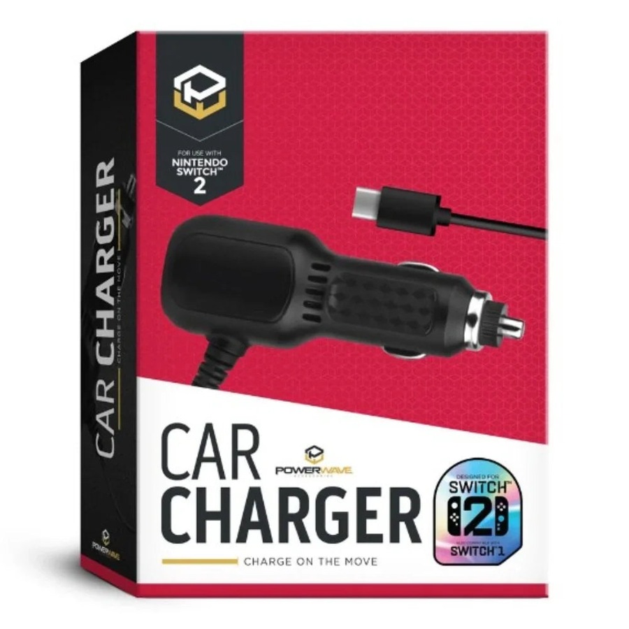Powerwave Car Charger for Nintendo Switch 2