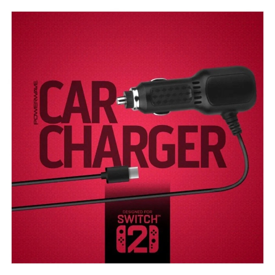 Powerwave Car Charger for Nintendo Switch 2