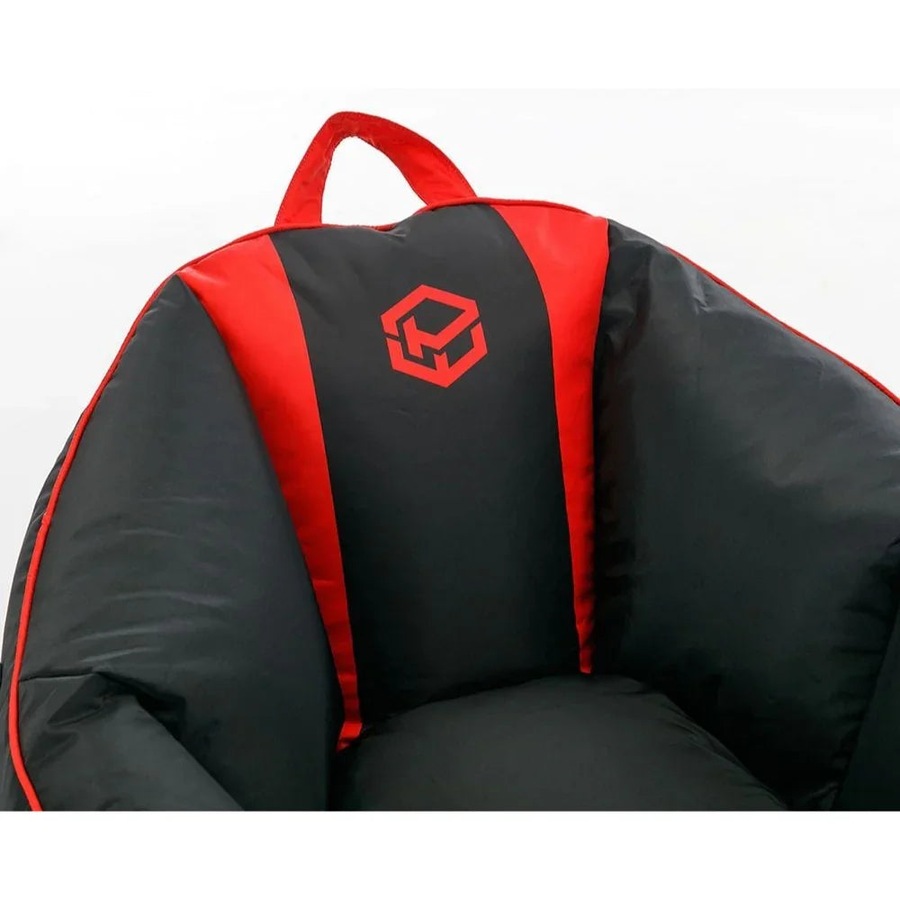 Powerwave PUFF Gaming Bean Bag Chair Red