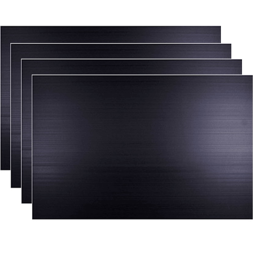 Buy Quill Polypropylene Sign Board 5mm A3 Black Pack 3 - MyDeal Australia