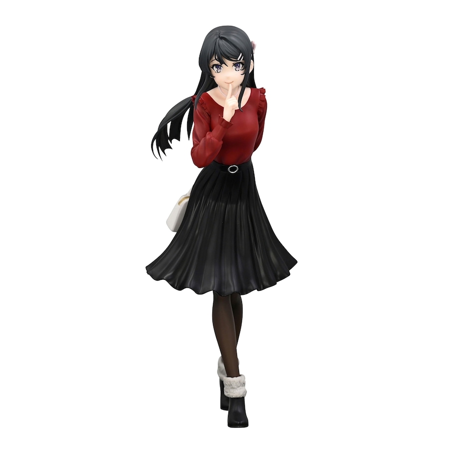 Rascal Does Not Dream Series Trio Try It Figure Mai Sakurajima Winter Outfit Version Figurine