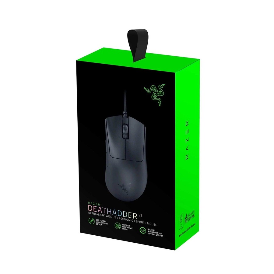 Razer DeathAdder V3 Gaming Mouse Ergonomic Wired Black