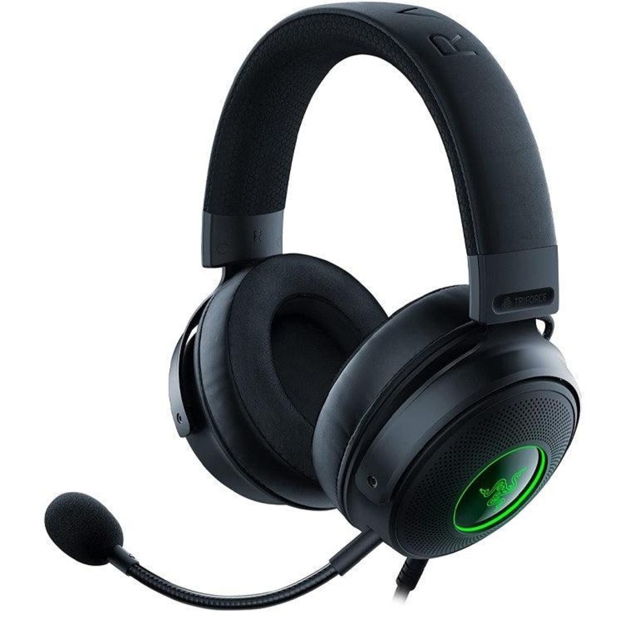 Razer Kraken V3 Gaming Headset 7.1 Surround Sound Wired USB-A RGB PC Black