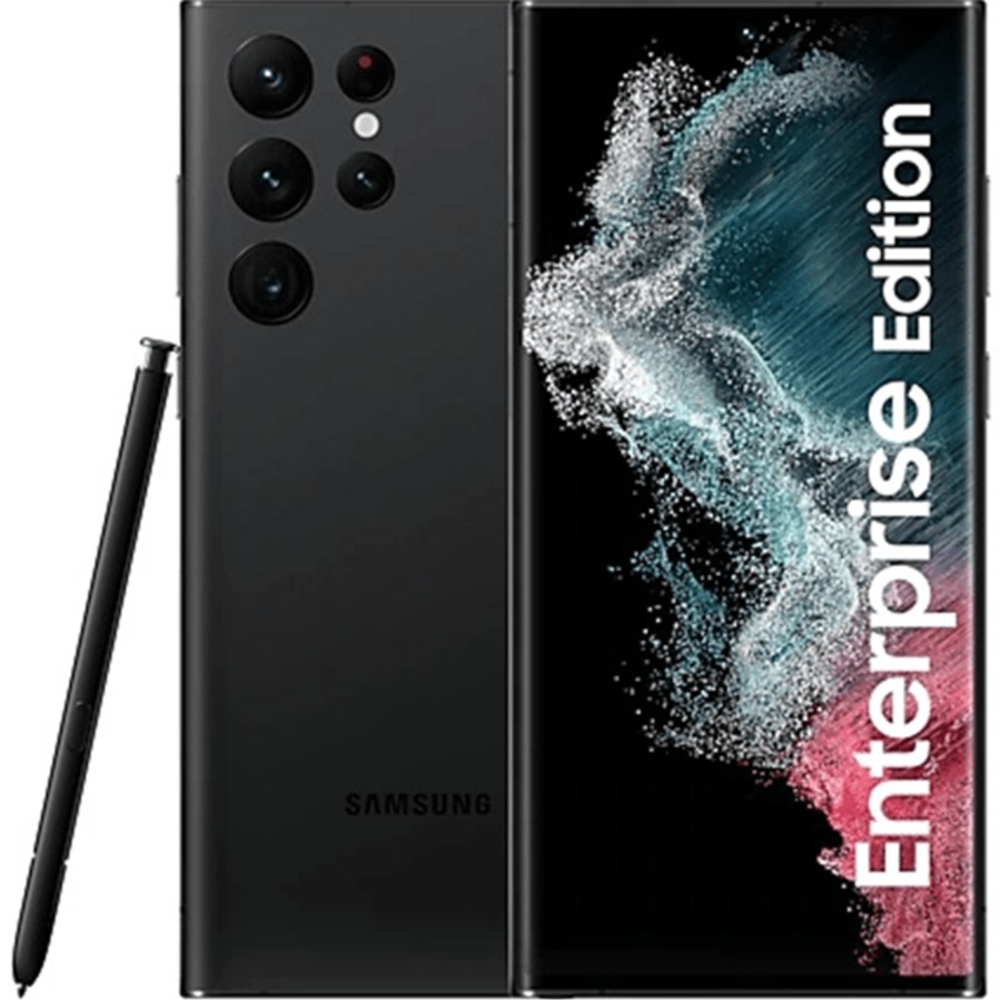 Samsung Galaxy S22 Ultra 6.8" 128GB 5G 108MP S-Pen Android (Enterprise Edition) Black