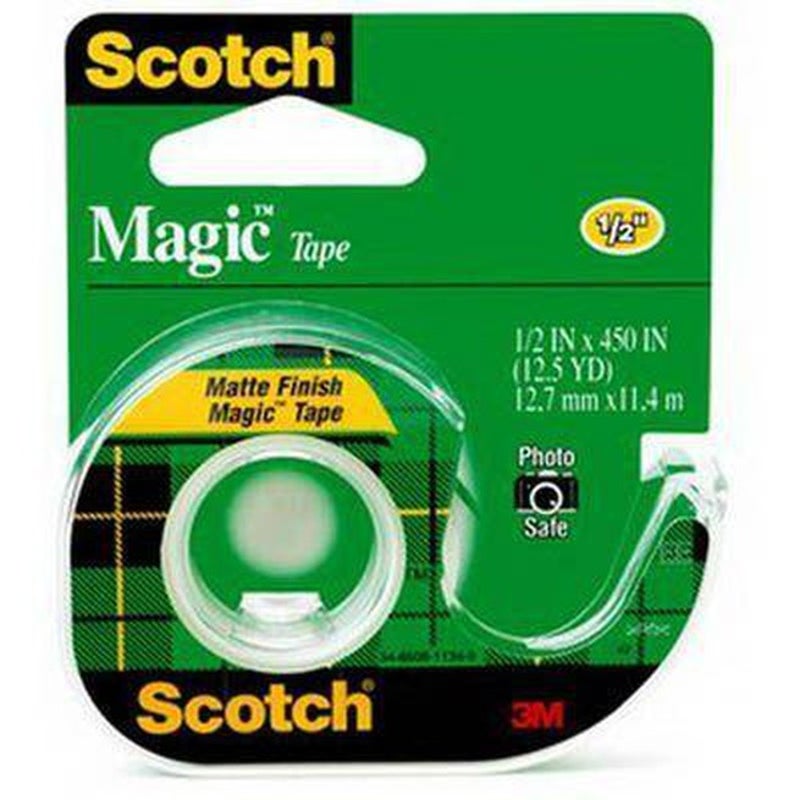 mydeal.com.au | Scotch 104 Magic Tape On Dispenser 12Mm X 11.4M