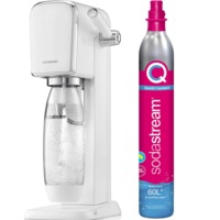 Sodastream ART Starter Pack Soft Fizzy Drink Sparkling Maker Soda Stream Quick Connect White