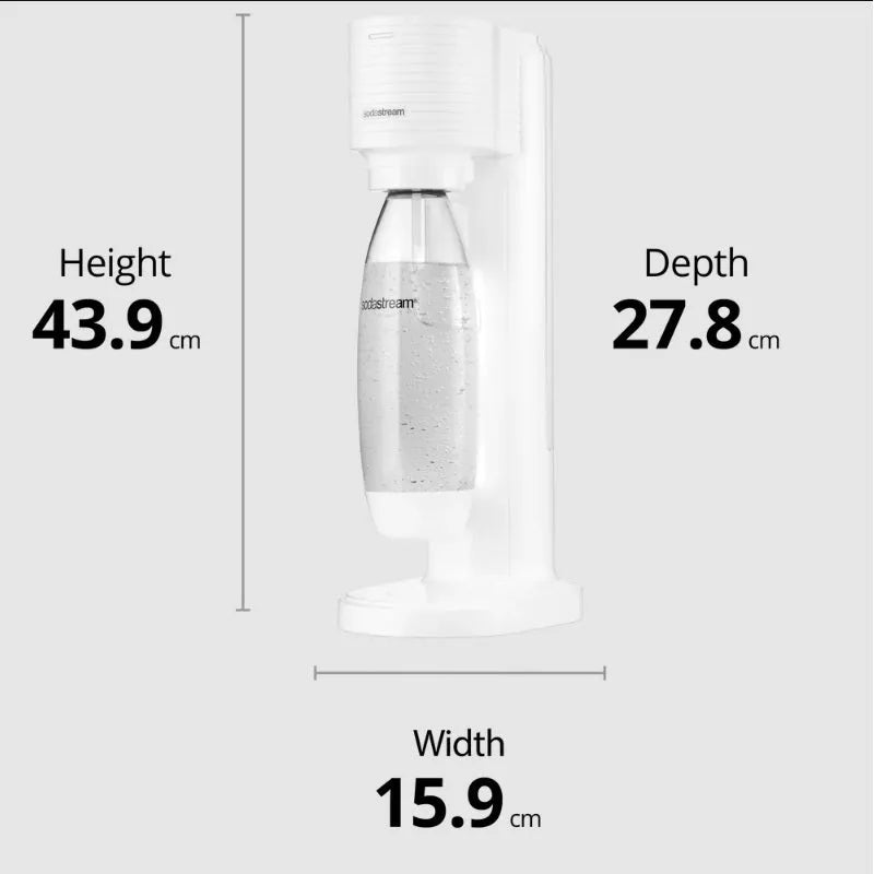 Buy Sodastream Gaia Starter Pack Soft Fizzy Drink Sparkling Maker