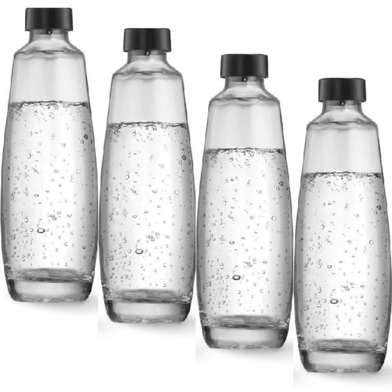 Buy SodaStream Glass Carafe Bottles Carbonating Sparkling 1L 4 Pack Duo