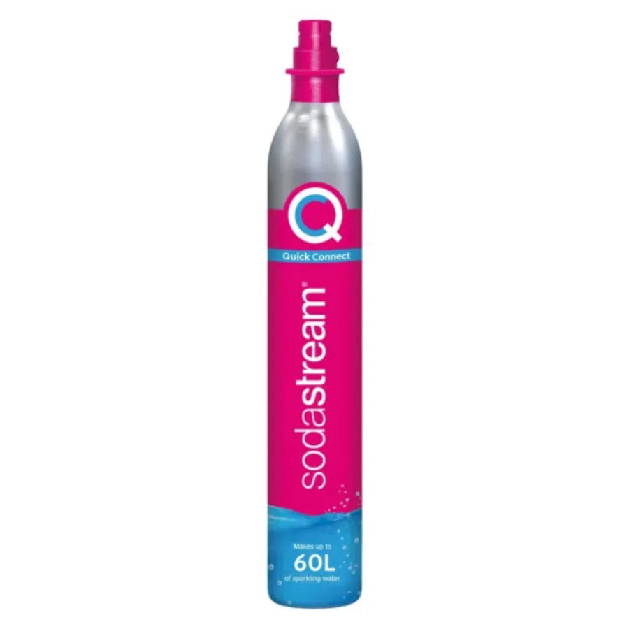 Sodastream Quick Connect Gas CO2 Cylinder 60L Refill Replacement Pink Pack 10
