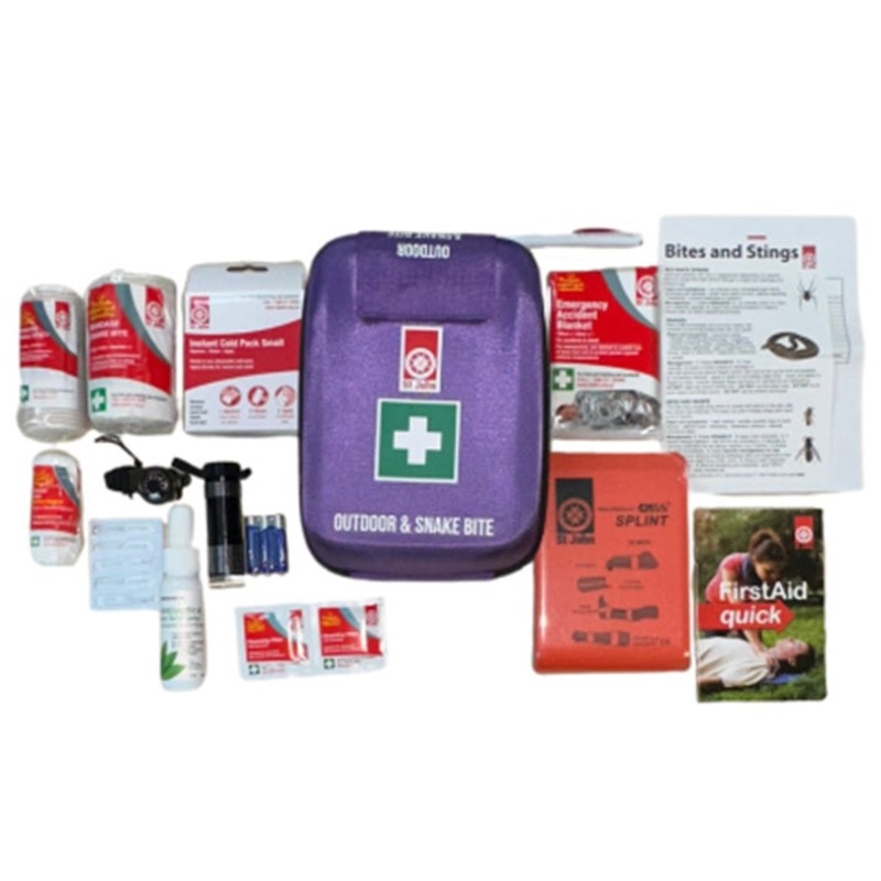 Buy St John Ambulance Outdoor & Snake Bite First Aid Kit MyDeal