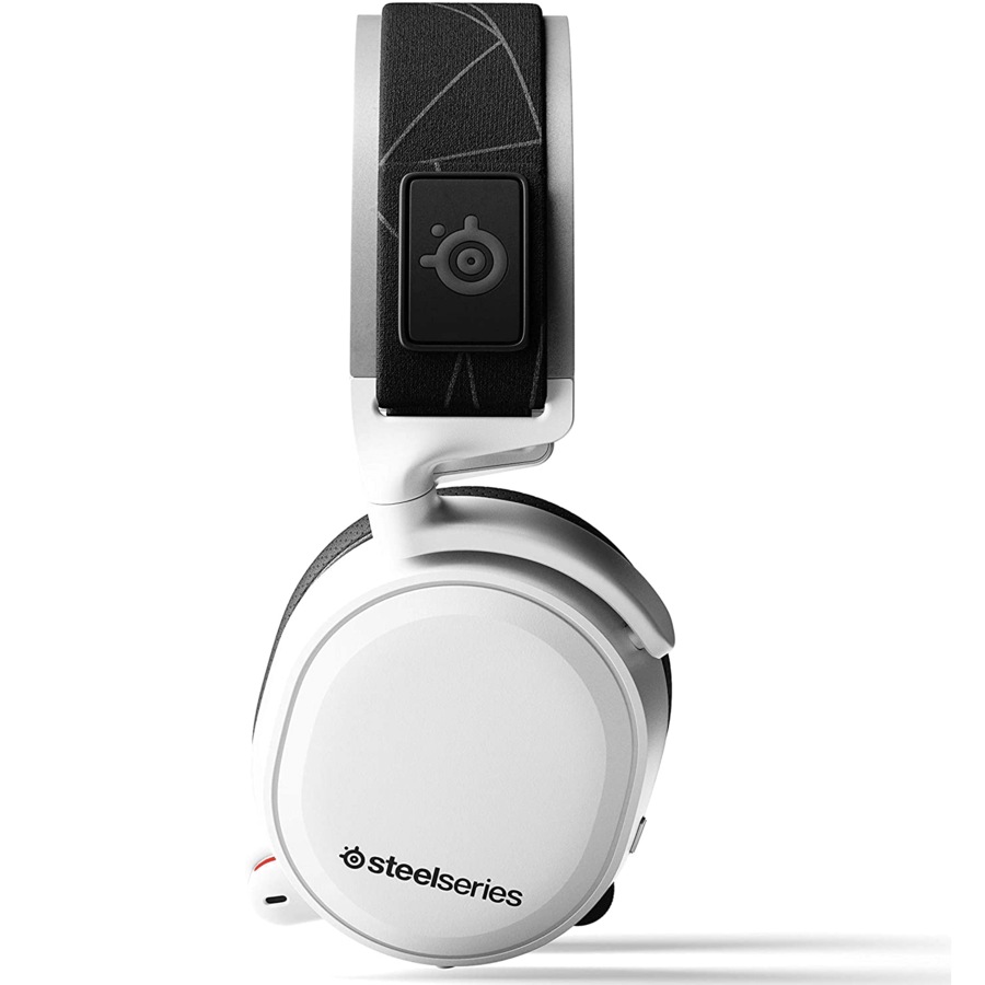 SteelSeries Arctis 7 RGB Wireless Gaming Headset Headphones White