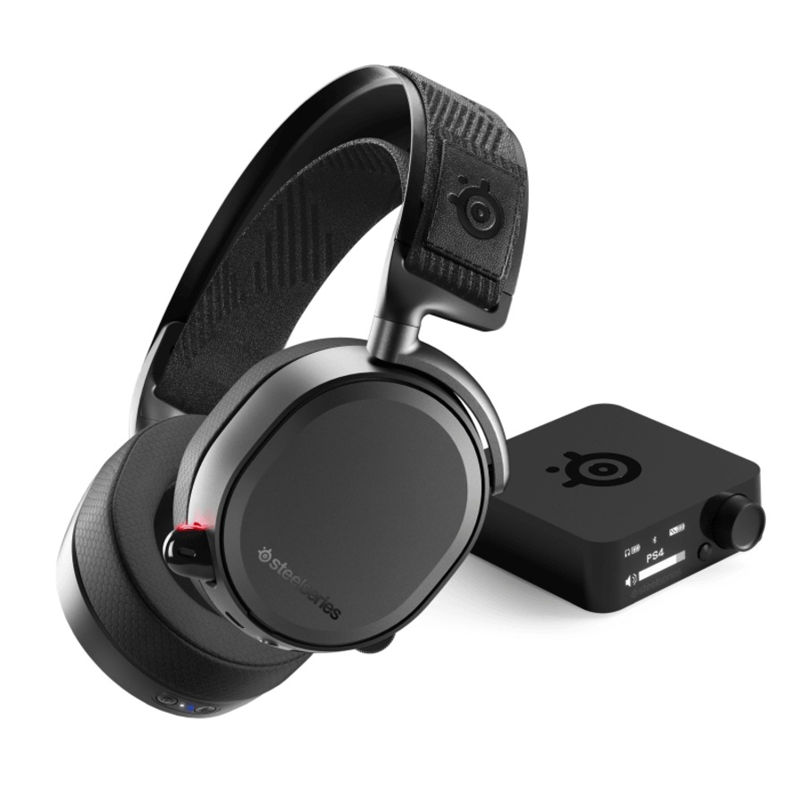 SteelSeries Arctis Pro Wireless Gaming Headset Headphones High Fidelity Black