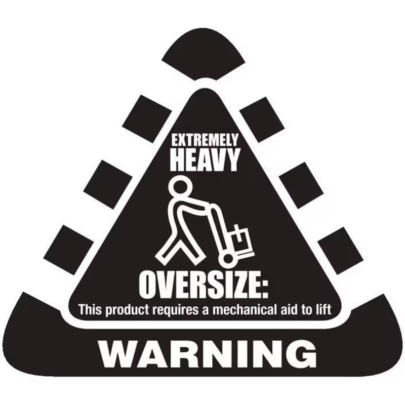 Buy Stock Forms Oversize Labels 80x70mm Black 250 Pack Labels Roll - MyDeal